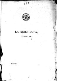Portada:Obras dramáticas y líricas de D. Leandro Fernández de Moratín, entre los Arcades de Roma Inarco Celenio. Tomo II