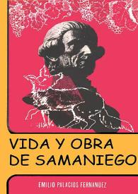 Portada:Vida y obra de Samaniego / Emilio Palacios Fernández