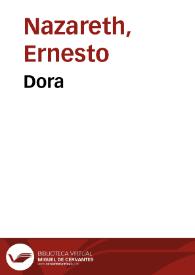 Portada:Dora / Ernesto Nazareth