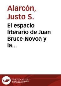 Portada:El espacio literario de Juan Bruce-Novoa y la literatura chicana : un análisis metacrítico de texto = Juan Bruce-Novoa's theory of chicano literary space : a metacritical analysis of the text / Justo S. Alarcon and Lupe Cardenas; translation by Lupe Cardenas