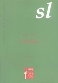 Portada:Novela. I / Silverio Lanza; prólogo de Juan Manuel de Prada