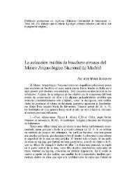 Portada:La colección inédita de bucchero etrusco del Museo Arqueológico Nacional de Madrid / José M.ª Blázquez Martínez