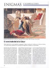 Portada:El asesinato de Julio César / José M.ª Blázquez Martínez,  Javier Cabrero
