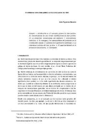 Portada:El ambiente como bien jurídico en la constitución de 1993 / Aldo Figueroa Navarro