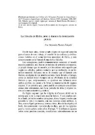 Portada:La Alcudia de Elche, antes y durante la dominación púnica / Alejandro Ramos Folqués