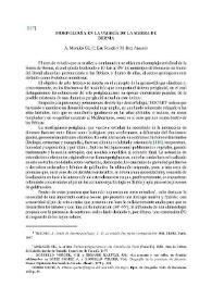 Portada:Morfología en la umbría de la Sierra de Bernia / A. Morales Gil; C. Bru Ronda y M. Amorós