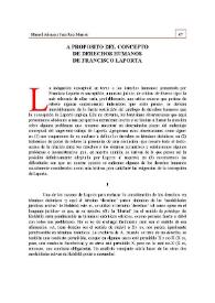 Portada:A propósito del concepto de derechos humanos de Francisco Laporta / Manuel Atienza, Juan Ruiz Manero