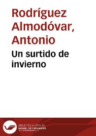 Portada:Un surtido de invierno / por Antonio Rodríguez Amodóvar