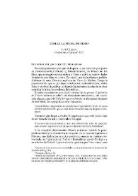 Portada:Editar la prosa de Tirso / Luis Vázquez