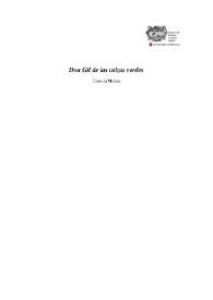Portada:Don Gil de las calzas verdes / Tirso de Molina; edición de I. Arellano