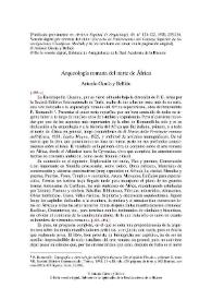 Portada:Arqueología romana del norte de África / Antonio García y Bellido