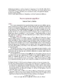 Portada:Nuevos repertorios epigráficos / Antonio García y Bellido