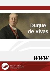 Portada:Duque de Rivas