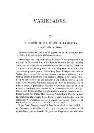 Portada:La judería de San Millán de la Cogolla y la batalla de Nájera / Narciso Hergueta