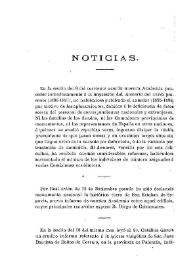 Portada:Noticias. Boletín de la Real Academia de la Historia, tomo 30 (enero 1897). Cuaderno I / F.F., A.R.V.