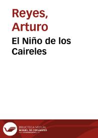Portada:El Niño de los Caireles / Arturo Reyes