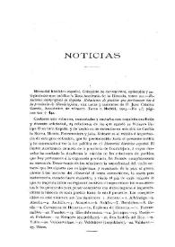 Portada:Noticias. Boletín de la Real Academia de la Historia, tomo 42 (marzo 1903). Cuaderno III / F. F. , C. F. D.