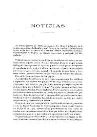 Portada:Noticias. Boletín de la Real Academia de la Historia, tomo 43 (noviembre 1903) Cuadernos V