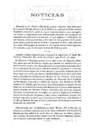 Portada:Noticias. Boletín de la Real Academia de la Historia, tomo 43 (diciembre 1903) Cuaderno VI