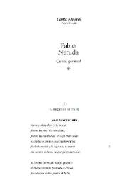 Portada:Canto general / Pablo Neruda