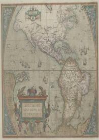 Americae sive novi orbis, nova descriptio / Abraham Ortelius