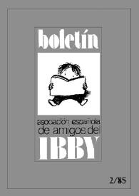 Portada:Boletín - Asociación Española de Amigos del IBBY