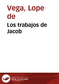 Portada:Los trabajos de Jacob / Lope de Vega