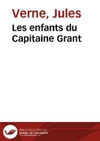 Portada:Les enfants du Capitaine Grant / Jules Verne