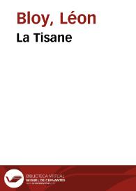 Portada:La Tisane / Léon Bloy