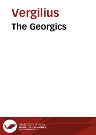 Portada:The Georgics / Vergilius