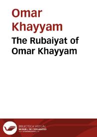 Portada:The Rubaiyat of Omar Khayyam / Omar Khayyam