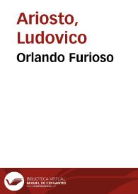 Portada:Orlando Furioso / Ludovico Ariosto