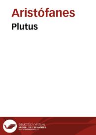 Portada:Plutus / Aristophanes