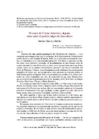 Portada:El castro de Coaña (Asturias) y algunas notas sobre el posible origen de esta cultura / Antonio García y Bellido