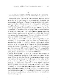 Portada:Geografía histórico-militar de España y Portugal / R. Beltrán Rózpide
