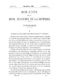 Portada:Algunas relaciones históricas raras y curiosas / El Marqués de Laurencín