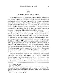 Portada:El miliario romano de Areñs / Fidel Fita