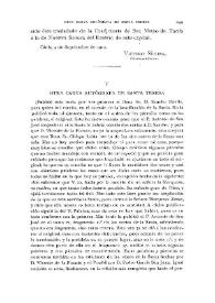 Portada:Otra carta autógrafa de Santa Teresa / Fr. Gerardo de San Juan de la Cruz