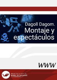 Portada:Dagoll Dagom. Montajes y espectáculos
