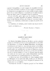 Portada:Archives marocaines (volumen XVII) / Francisco Codera