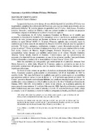 Portada:Unamuno y el periódico bilbaíno "El Coitao. Mal llamao" / Manuel Mª Urrutia León