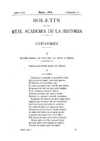 Portada:Mosén Diego de Valera : Su vida y obras [III] / Lucas de Torre y Franco-Romero