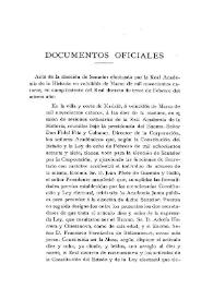 Portada:Documentos oficiales. Boletín de la Real Academia de la Historia. Tomo 64. Abril (1914). Cuaderno IV
