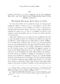 Portada:Gloria póstuma de Santa Teresa en el día primero del año 1586. Dos relaciones autógrafas del padre Ribera, inéditas / Fidel Fita
