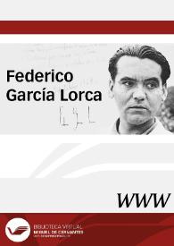 Portada:Federico García Lorca