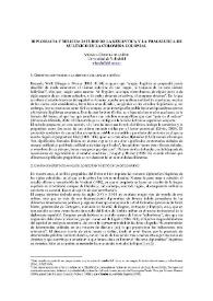 Portada:Diplomacia y milicia : estudio de la semántica y la pragmática de su léxico en la Colombia colonial / Micaela Carrera de la Red