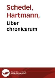 Portada:Liber chronicarum / Hartmannus Schedel.