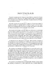 Portada:Noticias. Boletín de la Real Academia de la Historia, tomo 70 (enero 1917). Cuaderno I / Fidel Fita, J.P. de G.