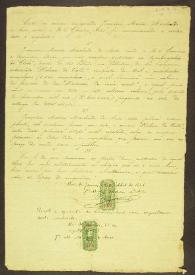 Portada:[Contrato celebrado entre Joaquim Maria Machado de Assis e o editor B.L. Garnier para a 1ª edição da obra "Helena do Vale "] / Machado de Assis
