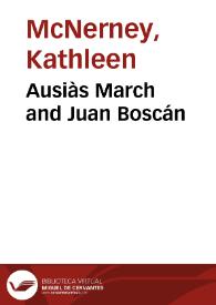 Portada:Ausiàs March and Juan Boscán